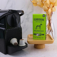 Terbodore Mac Espresso – 10 Compostable Nespresso compatible coffee capsules