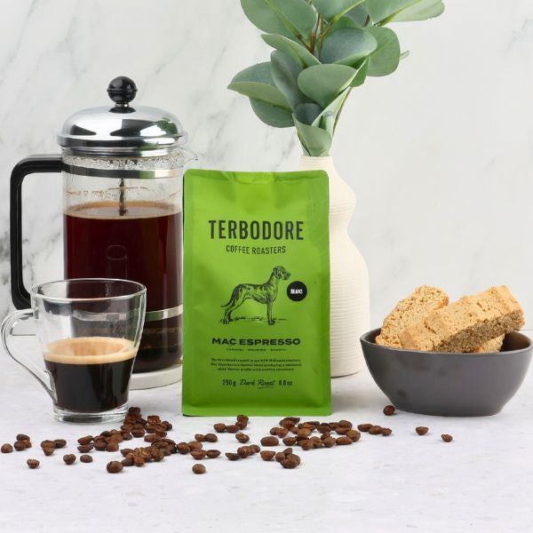 Terbodore Mac Espresso Coffee Beans - 250g