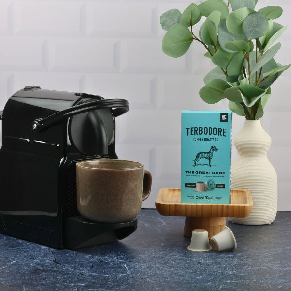 Terbodore The Great Dane – 10 Compostable Nespresso compatible coffee capsules