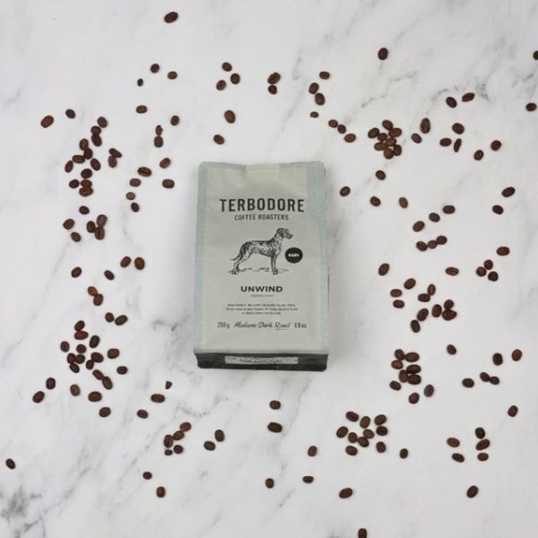 Terbodore Unwind Decaf Coffee Beans - 250g