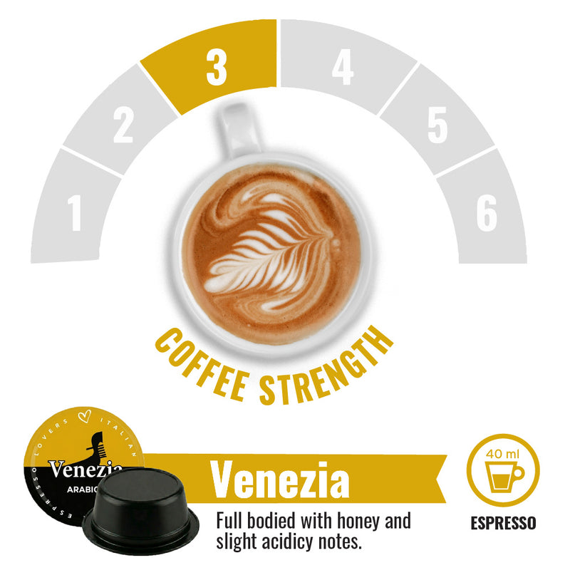 Arabica - Lavazza A Modo Mio compatible coffee capsules