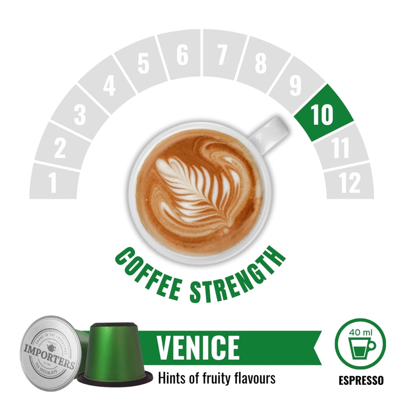 Importers Venice - Nespresso compatible coffee capsules