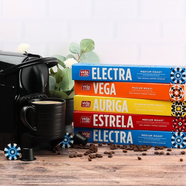 vida e caffè Full Range Variety - 50 Nespresso compatible coffee capsules