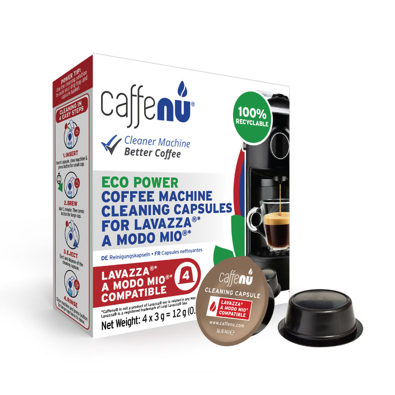 Caffenu Coffee Machine Cleaning Capsules - Lavazza A Modo Mio compatible