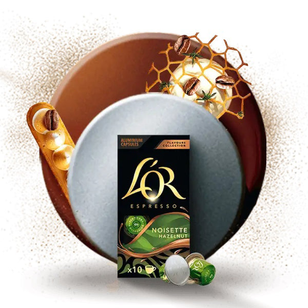 L'OR Flavours Collection Full Range - 40 Aluminium Nespresso compatible coffee capsules