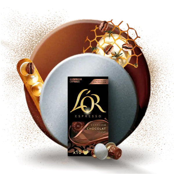 L'OR Flavours Collection Full Range - 40 Aluminium Nespresso compatible coffee capsules