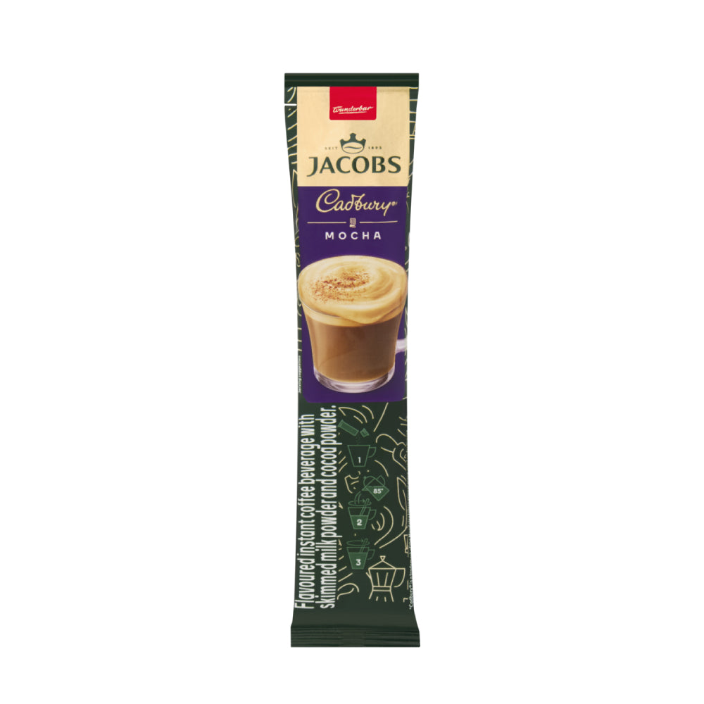 Jacob Cofee Jacobs Cadbury Mocha Original - Box of 8 sachet's – Coffee Capsules Direct