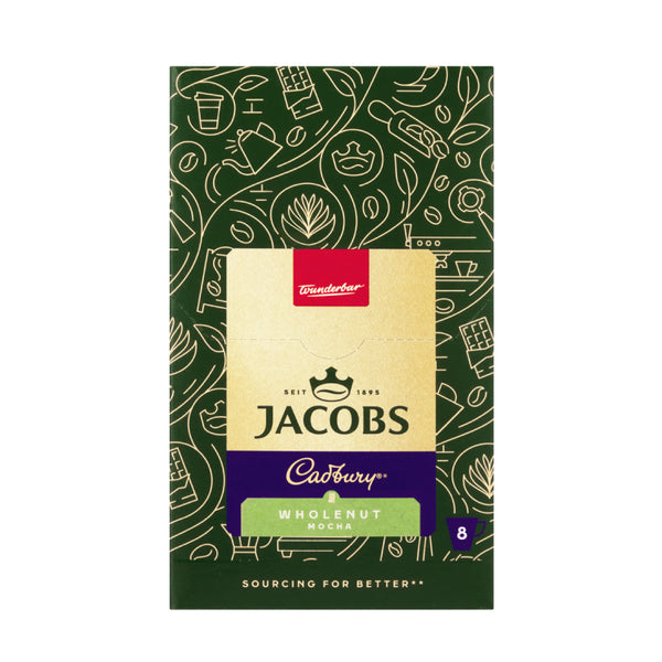 Jacobs Cadbury Mocha Wholenut - Box of 8 sachet's