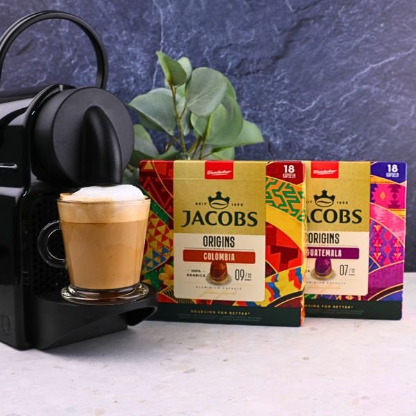 Jacobs Origins Mix - 36 Aluminium Nespresso compatible coffee capsules