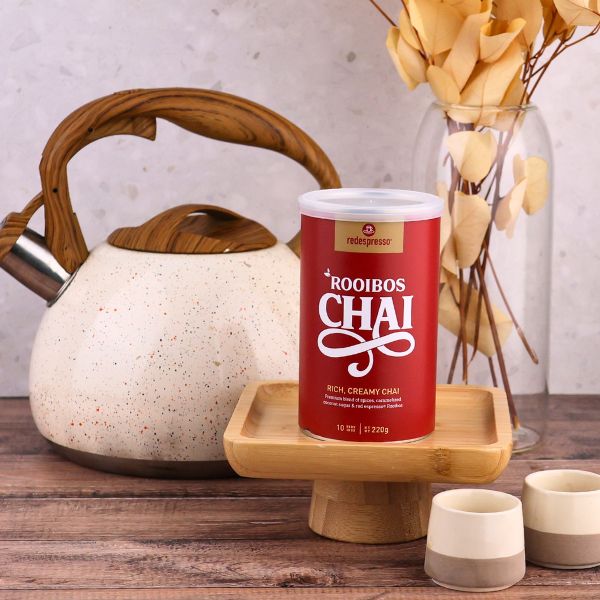 red espresso - Instant Rooibos Chai Latte 220g Tin - 10 Servings