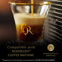 L'OR Limited Creations - 10 Aluminium Nespresso compatible coffee capsules