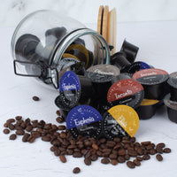 Italian Deluxe Coffee Mix – 40 Lavazza Blue compatible coffee capsules