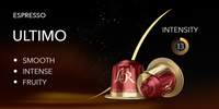 L'OR Ultimo - 10 Aluminium Nespresso compatible coffee capsules