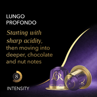 L'OR Lungo Profondo - 10 Aluminium Nespresso compatible coffee capsules