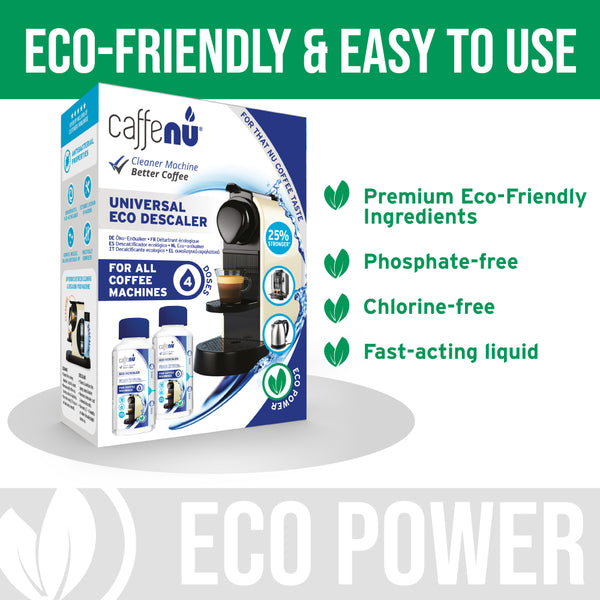 Caffenu Universal Eco Descaler - 400ml Value Pack