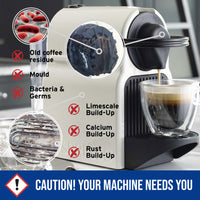 Caffenu Coffee Machine Cleaning Kit - Nespresso compatible