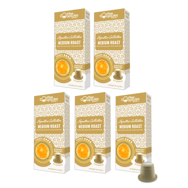 Medium Roast - Nespresso compatible coffee capsules