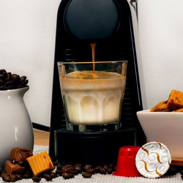 Caramel Coffee - 10 Nespresso compatible coffee capsules