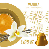 Vanilla Coffee - 10 Nespresso compatible coffee capsules