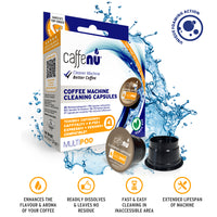 Caffenu Multipod Coffee Machine Cleaning Capsules - K-fee & Caffitaly compatible