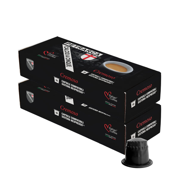 Italian Coffee Cremoso – Nespresso compatible coffee capsules