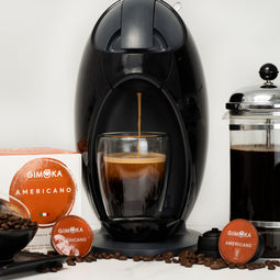 Gimoka Coffee Variety - 64 Nescafe Dolce Gusto compatible coffee capsules