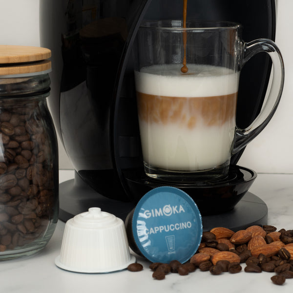 Gimoka Cappuccino - 16 Nescafe Dolce Gusto compatible coffee capsules
