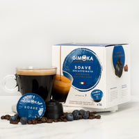 Gimoka Soave Decaffe - 16 Nescafe Dolce Gusto compatible coffee capsules