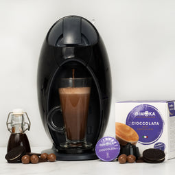 Gimoka Hot Chocolate - 16 Nescafe Dolce Gusto compatible coffee capsules
