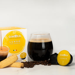 Gimoka Lungo - 16 Nescafe Dolce Gusto compatible coffee capsules