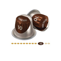 Jacobs ESP 10 Intenso - 10 Aluminium Nespresso compatible coffee capsules