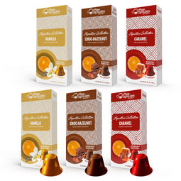 Flavoured Coffee Selection - 60 Nespresso compatible coffee capsules thumbnail