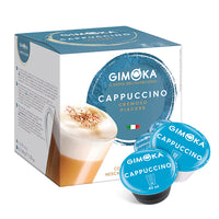 Gimoka Cappuccino - 16 Nescafe Dolce Gusto compatible coffee capsules