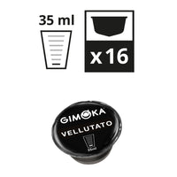 Gimoka Coffee Variety - 64 Nescafe Dolce Gusto compatible coffee capsules