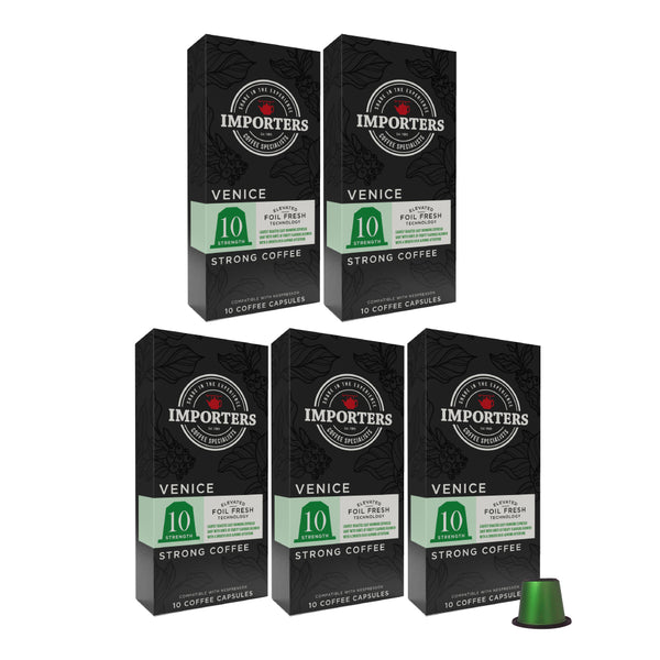 Importers Venice - Nespresso compatible coffee capsules