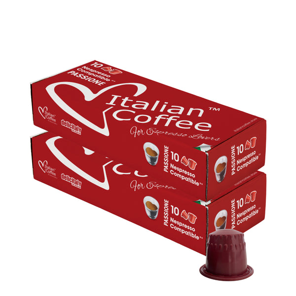 Italian Coffee Passione – Nespresso compatible coffee capsules