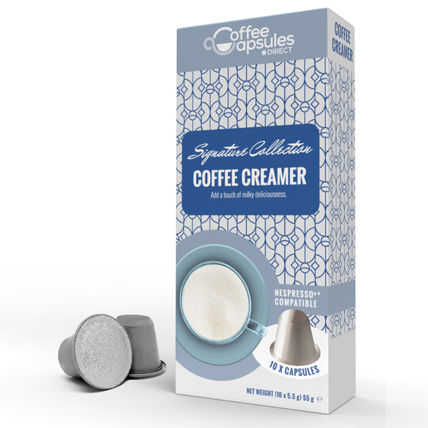 Coffee Creamer - 10 Nespresso compatible capsules