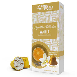 Vanilla Coffee - 10 Nespresso compatible coffee capsules thumbnail