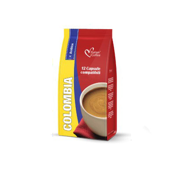 Colombia - 12 K-fee & Caffitaly compatible coffee capsules