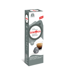 Gimoka Deciso - 10 K-fee & Caffitaly compatible coffee capsules thumbnail