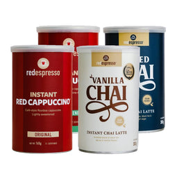 red espresso - Rooibos Cappuccino and Chai Deluxe Bundle thumbnail