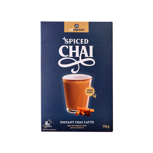 red espresso - Instant Spiced Chai Latte Sachets Vegan friendly 8 x 22g