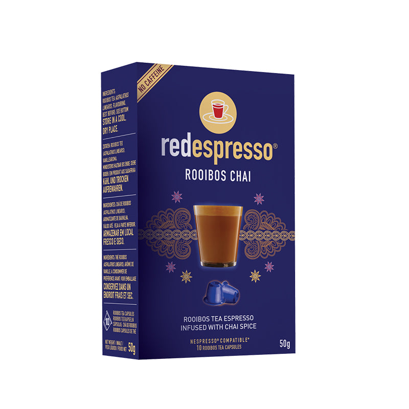 red espresso Chai Rooibos - 10 Nespresso compatible capsules