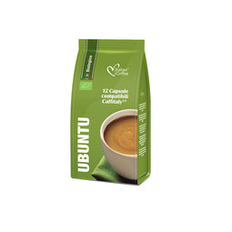 Ubuntu Organic - 12 Caffitaly compatible coffee capsules thumbnail