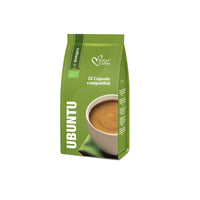 Ubuntu Organic - 12 K-fee & Caffitaly compatible coffee capsules