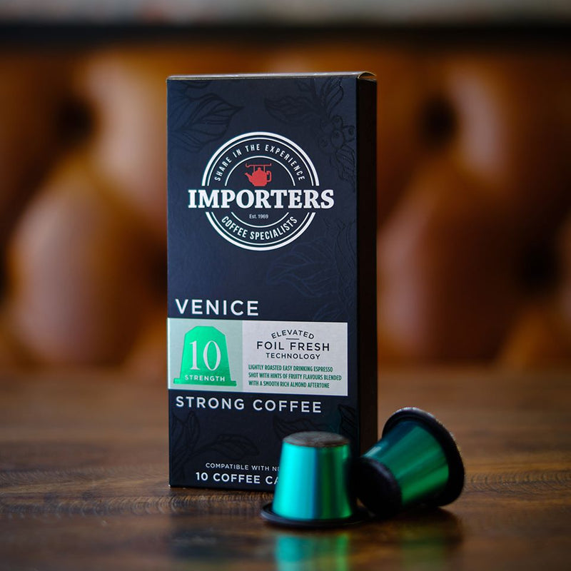 Importers Venice - Nespresso compatible coffee capsules