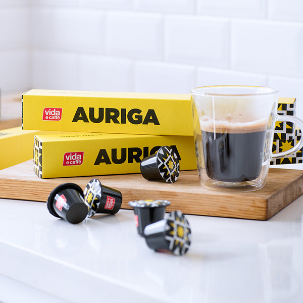 vida e caffè Auriga - 10 Nespresso compatible coffee capsules