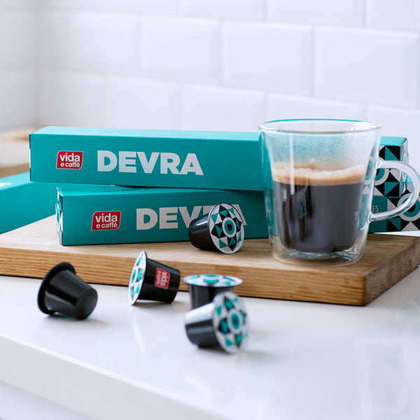 vida e caffè Devra - 10 Nespresso compatible coffee capsules