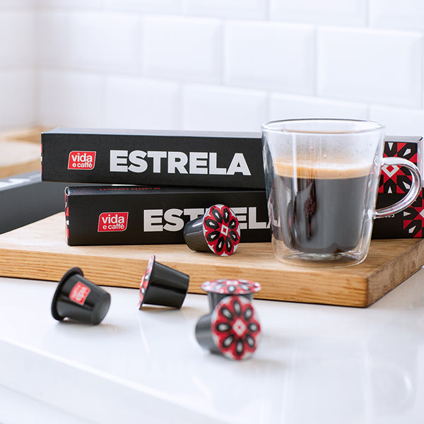 vida e caffè Estrela Descafenado (decaf) - 10 Nespresso compatible coffee capsules